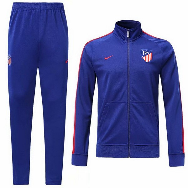 Chandal Del Athletic Madrid 2018-2019 Azul Claro Rojo